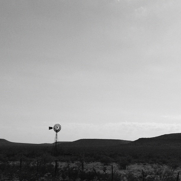 West Texas windmill