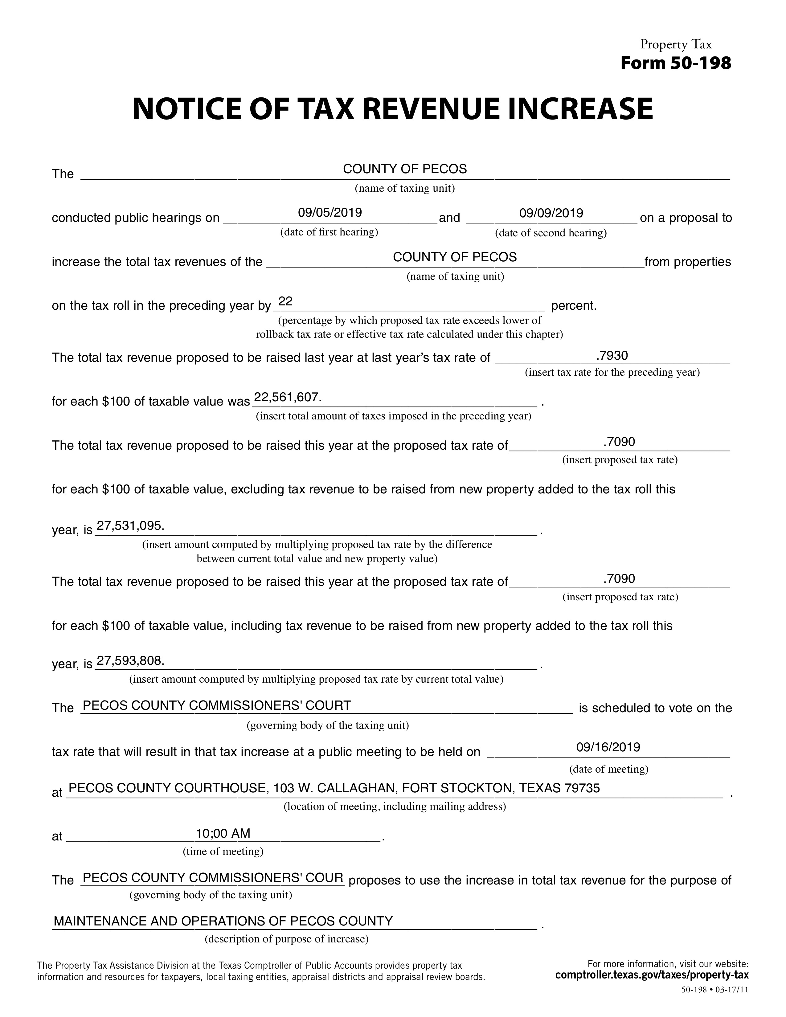 2019-NOTICE-OF-TAX-REVENUE-INCREASE
